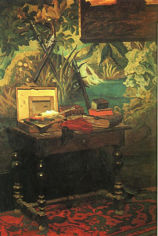 Claude Monet A Corner of the Studio Norge oil painting art